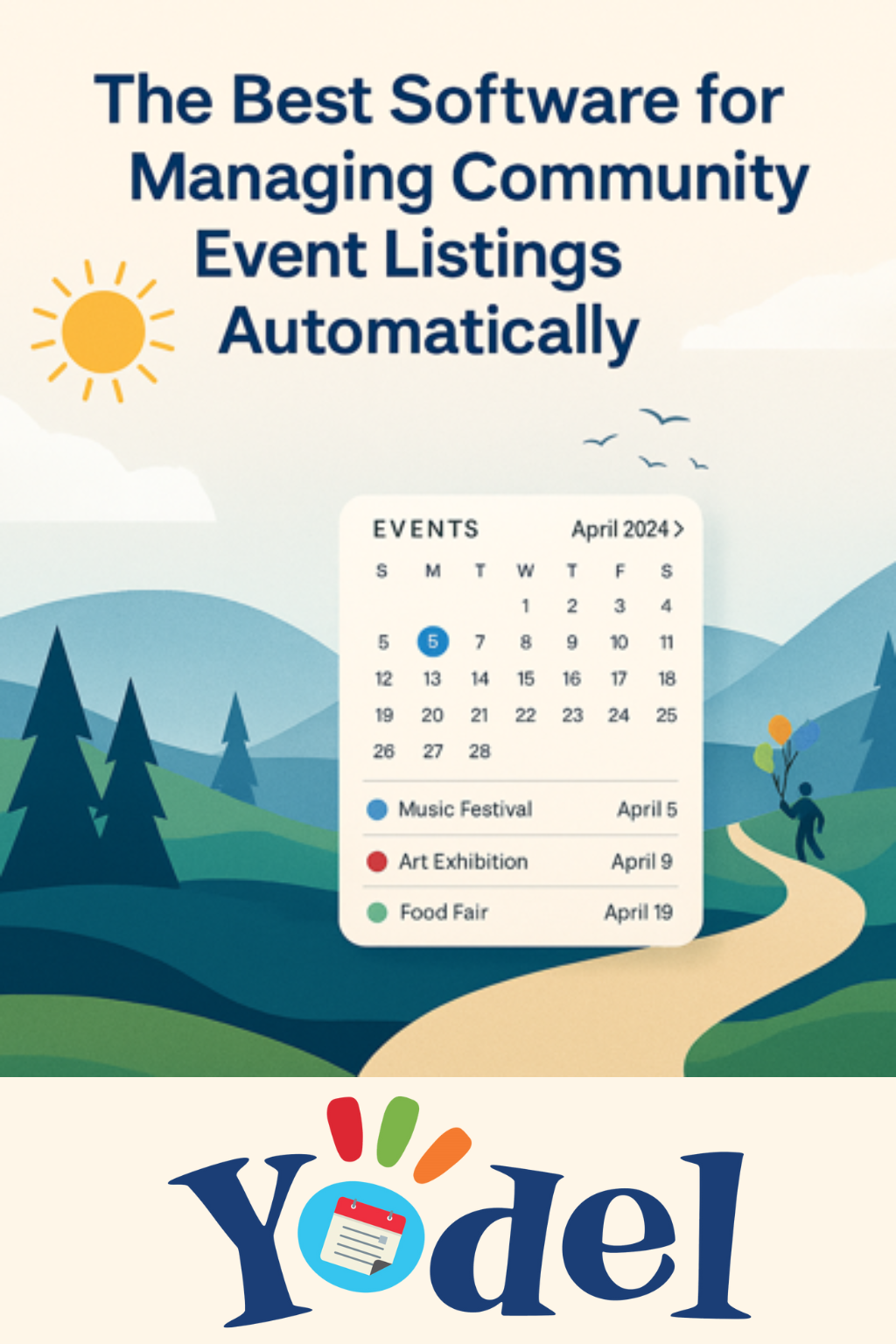 Software for Managing Event Listings Calendar with events automatically added